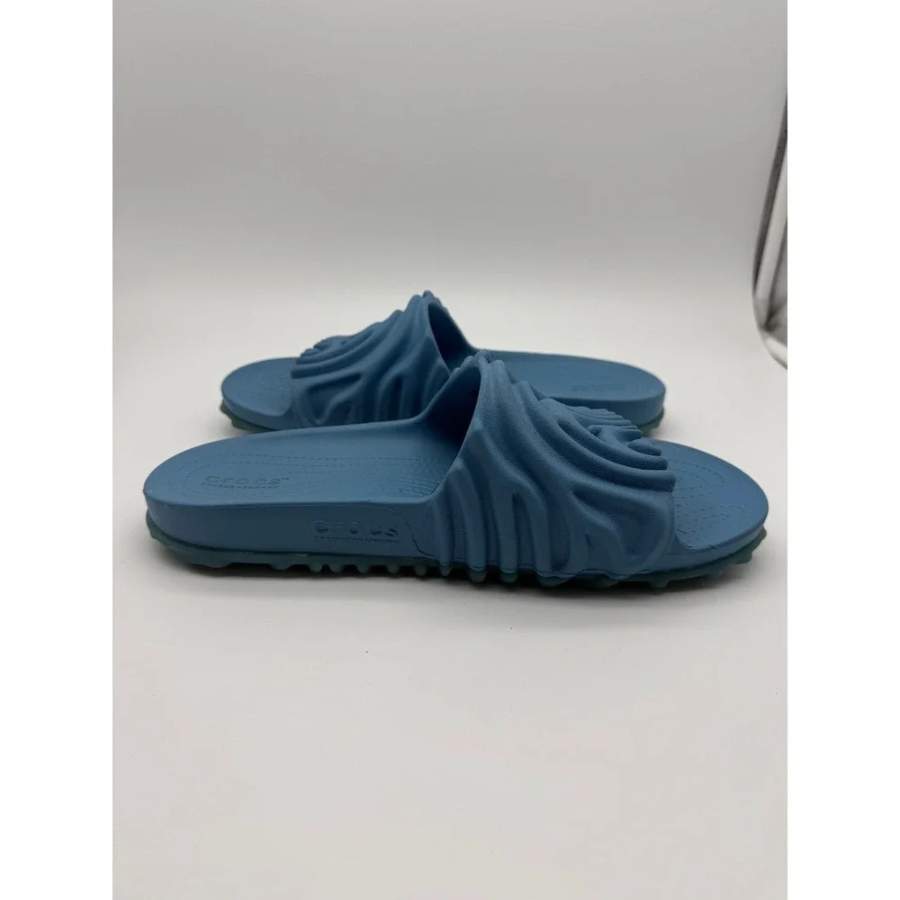 Crocs Pollex Slide Salehe Bembury Tashmoo Blue Mens 10 Womens 12 208685-4ST